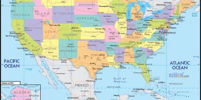 Amerykańska mapie