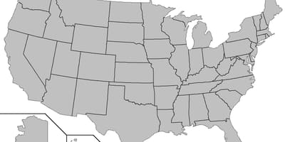 USA mapa stanu formularz